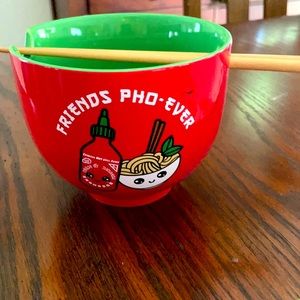 Cute Friends Pho Ever bowl